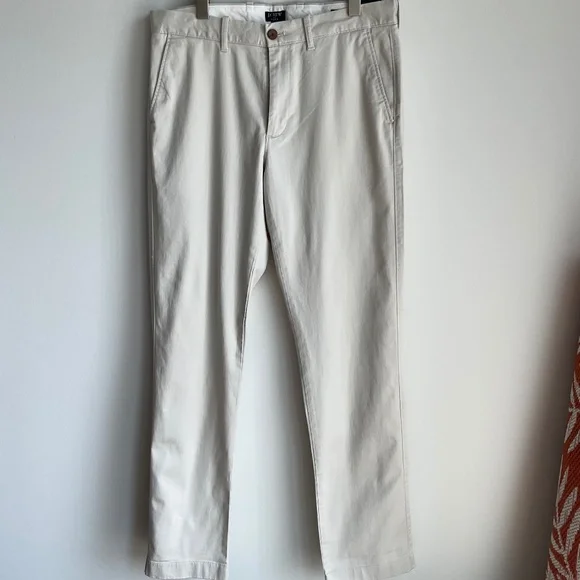 Mens NWT J. Crew Factory Stone Straight-fit flex chino pant SZ 32X34 - Picture 3 of 6